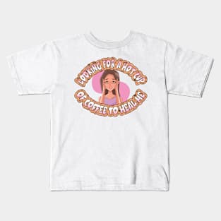 Hot Cup Of Coffee Kids T-Shirt